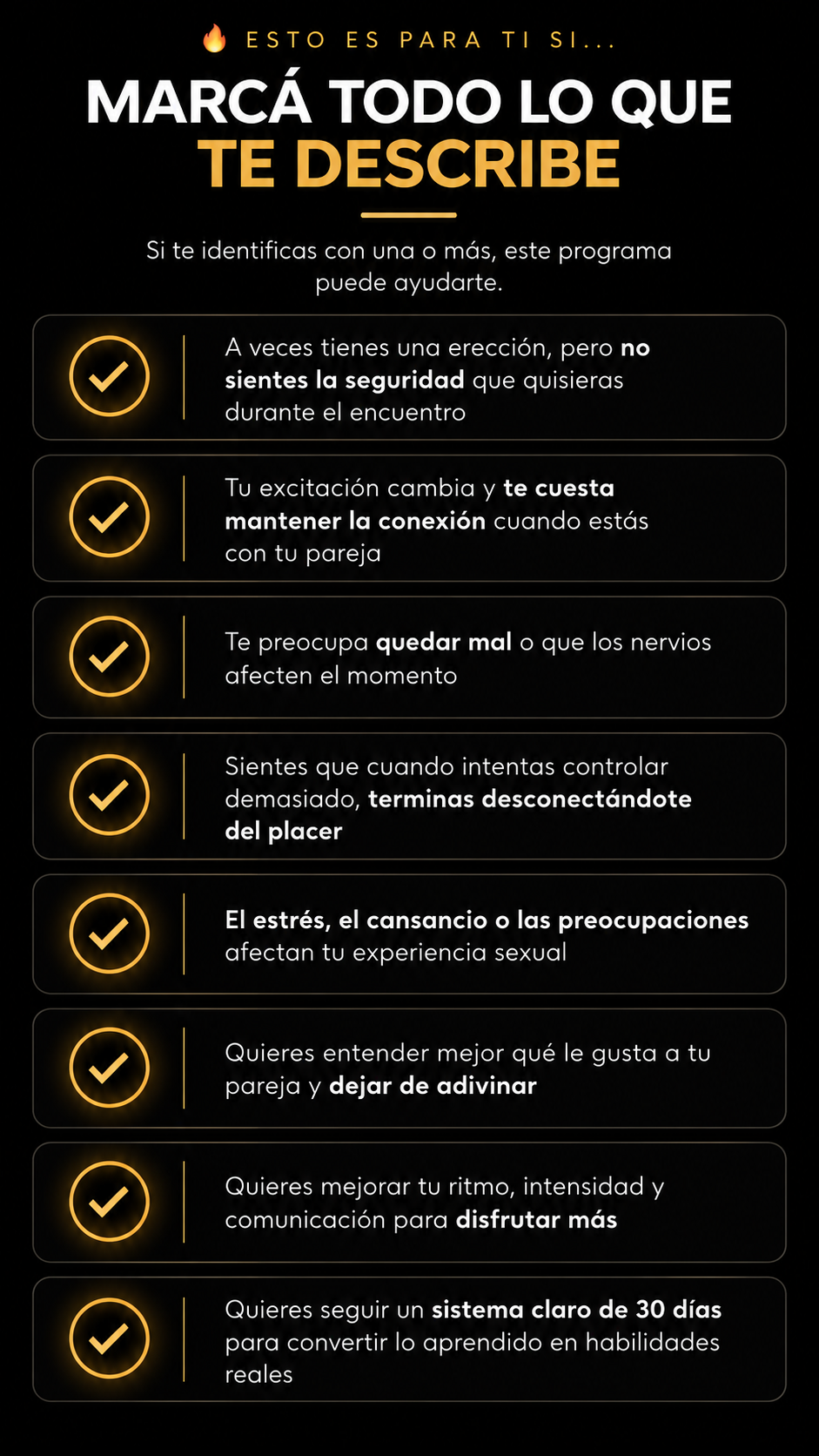 SEXO DESPUES DE LOS 30